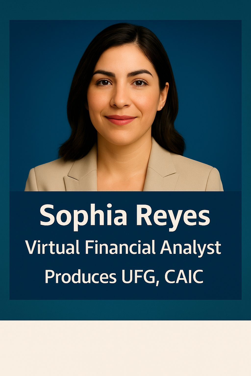 CoachBot Sophia Reyes